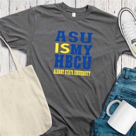 My Hbcu Custom T Shirt Albany State University Hbcu T Shirt Etsy