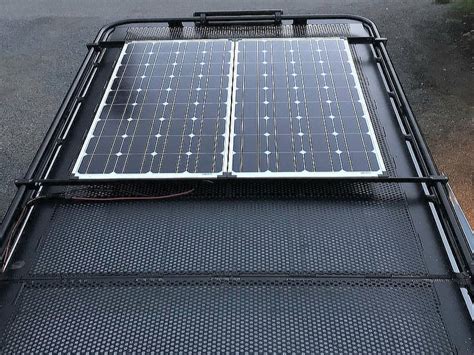 Adjustable Solar Panel Roof Rack Mount Universal Aluminess