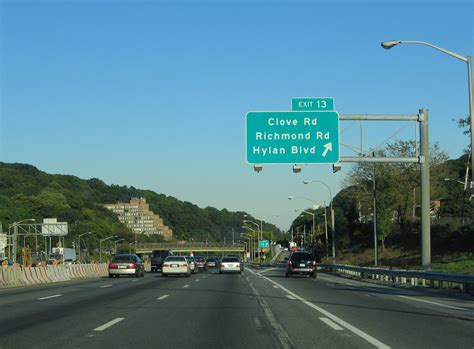 Interstate 278 Goethals Bridge Staten Island Expressway East