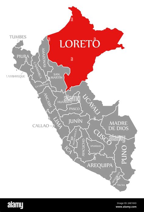 Loreto Department Map Fotografías E Imágenes De Alta Resolución Alamy