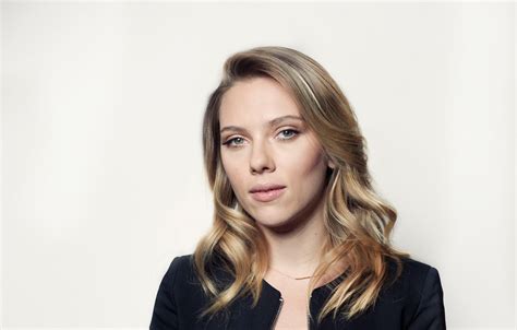 Wallpaper Actress Blonde White Background Scarlett Johansson