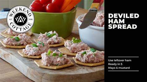 Deviled Ham Spread Ready In 5 Minutes Youtube