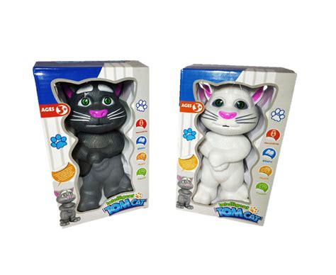 Talking Tom Toy Cat With Sound Playback And Touch Sensor Tiddle Toons