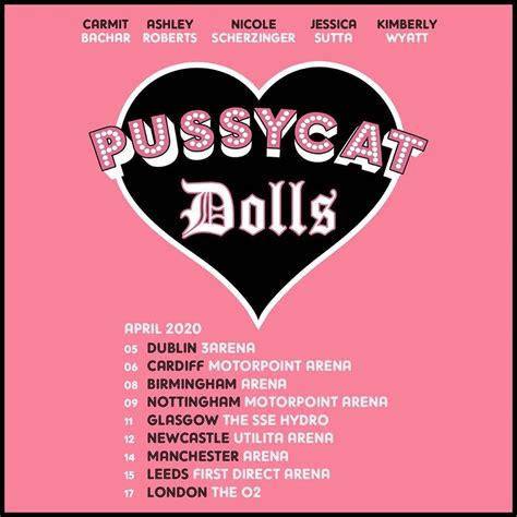 The Pussycat Dolls Uk And Ireland Reunion Tour