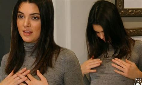 Kendall Jenner Complains About Her Growing Breasts And Low Bustline