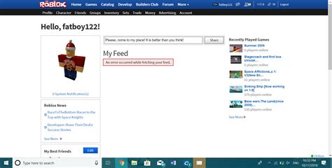 This Is A November 2013 Screenshot Of My Roblox Profile Page Source
