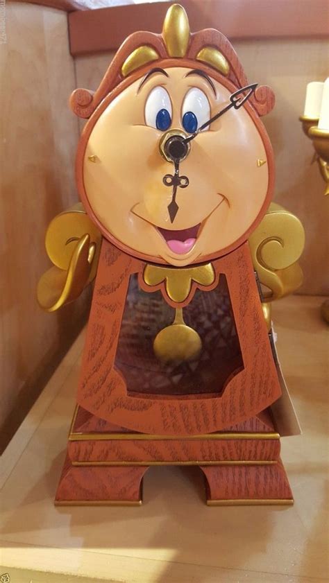 Disney Parks Beauty And The Beast Boxed Cogsworth Clock Cogsworth