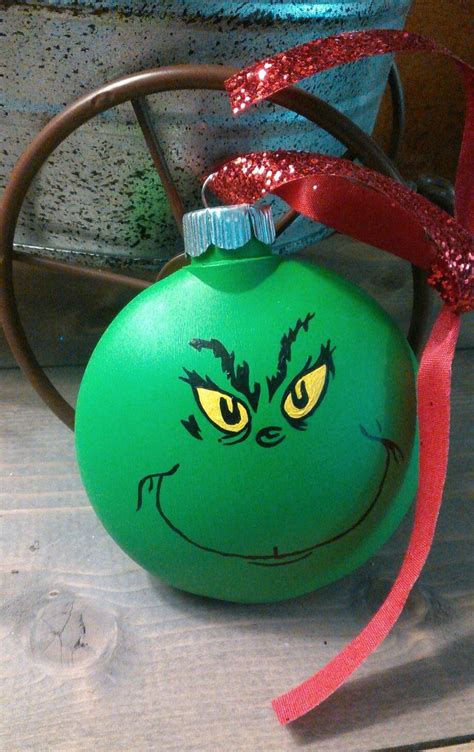 Grinch Ornament How the Grinch Stole Christmas Dr Seuss | Etsy