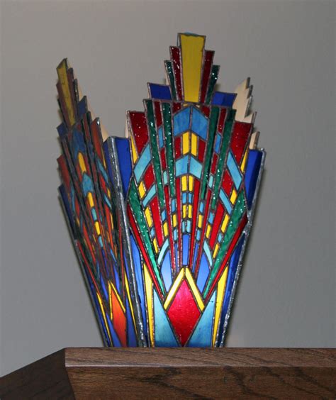 Stained Glass Art Deco Table Lamp Delphi Artist Gallery