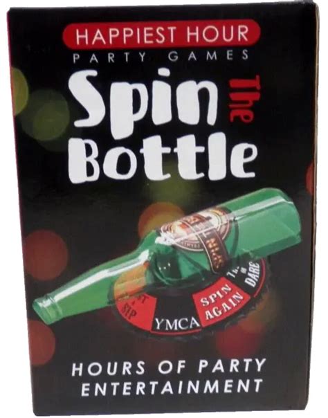 Spin The Bottle Party Game For Adults By Happiest Hour Party Games New 999 Picclick