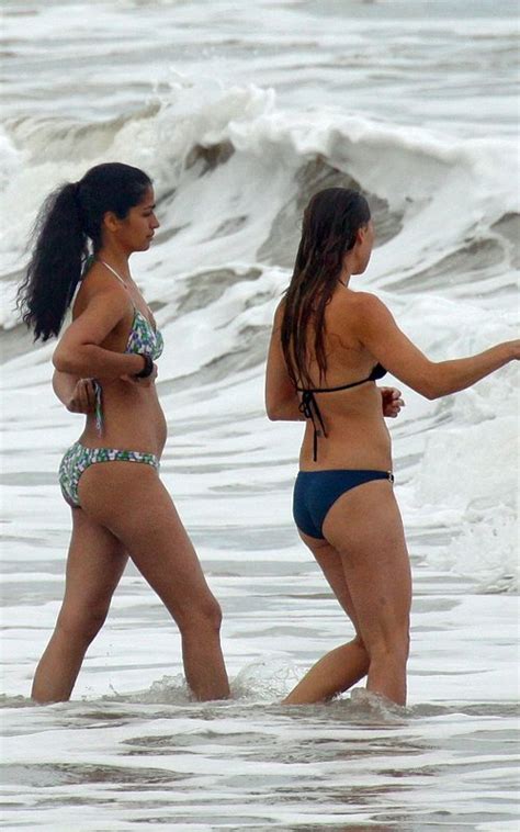 Celebrities Caught In Bikinis Camila Alves Bikini Pictures