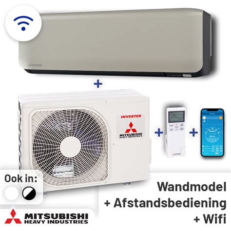 Mitsubishi Srk35zs Wf Singlesplit Airco 35kw Wifi Fluisterstil