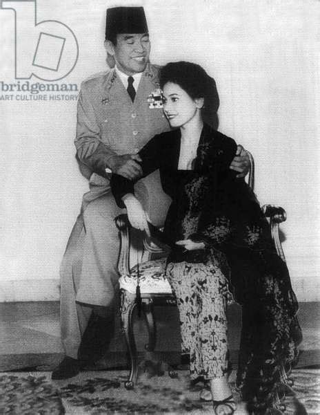 Image Of Indonesia President Sukarno Aka Bung Karno With His Japanese