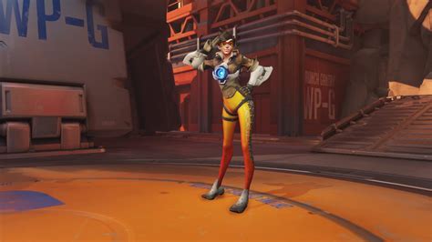 Raw Video Overwatch Tracer Classic Salute Victory Pose