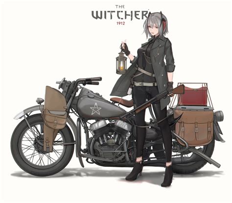 Anime Motorcycle Hd Wallpaper