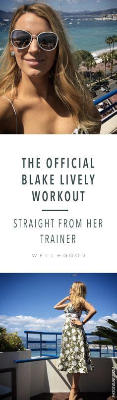 How Blake Lively Got In Shape For The Shallows Wellgood Workout