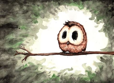 Dear Little Owl By Blackindy On Deviantart Owls Drawing Cute Owl