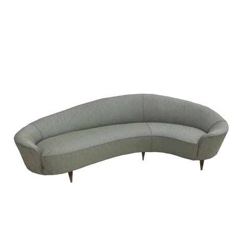 Vintage Curved Sofa By Ico And Luisa Parisi For Sale At Pamono