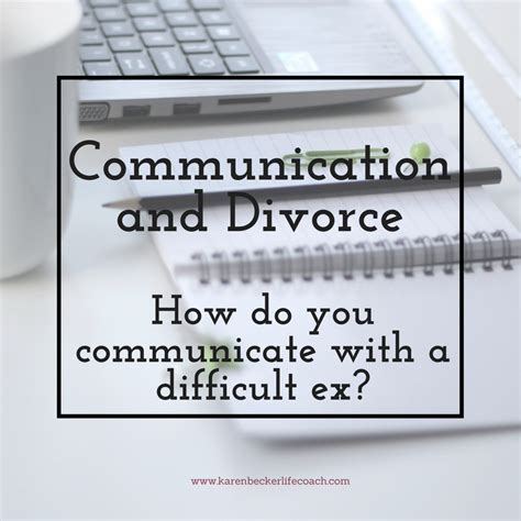 Communication After Divorce - How to Communicate | Co ...