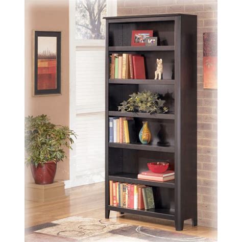 H371 17 Ashley Furniture Carlyle Black Large Bookcase