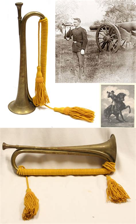 11 10 06 Superb Early Indian War Cavalry Bugle