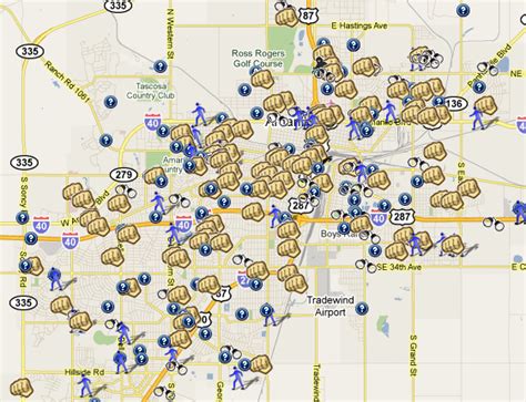 Spotcrime The Publics Crime Map Amarillo Crime Map