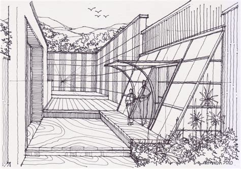 How To Draw A Courtyard 110910