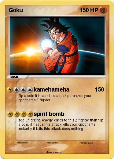 Pokémon Goku 8235 8235 Kamehameha My Pokemon Card