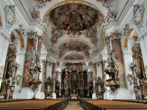The Rococo Basilica At Ottobeuren Bavaria 18th Century Pinterest