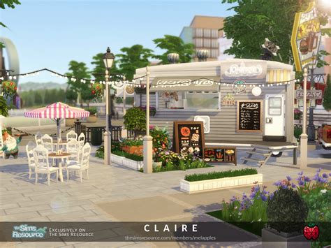 The Sims Resource Claire Restaurant