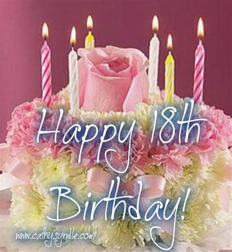 Birthday wishes for best friend: 18th Birthday Quotes - Cathy