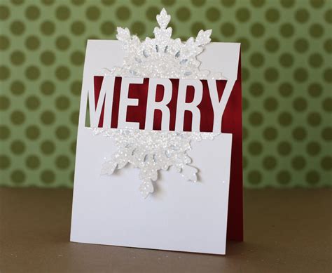 Whether you opt for online, mailbox, or hand delivery, your merry christmas! will create smiles all season long when it's delivered in a card that. Notable Nest: "Merry" Christmas Cards with the Silhouette