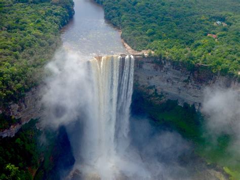 Kaieteur Falls The Largest Single Drop Waterfall In The World In Kaieteur National Park See