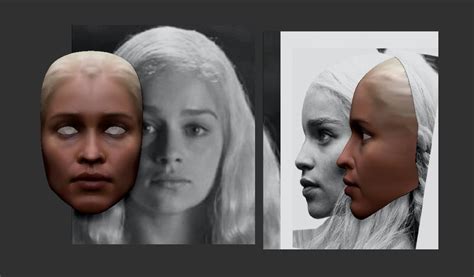 Khaleesi Daenerys Of Game Of Thrones 3d Wip 2 By Reyknow On Deviantart