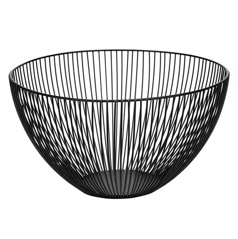 Black Wire Fruit Bowl Ubicaciondepersonascdmxgobmx