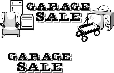 Garage Sale Parking Lot Sale Clipart Clipartix