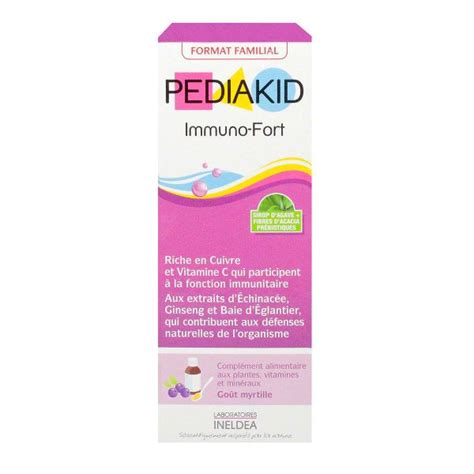 Pediakid Immuno Fort Est Un Complément Alimentaire Recommandé Pour