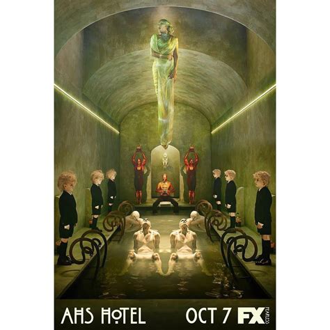 new american horror story hotel teaser video and promo artwork