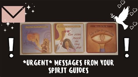 Urgent Messages From Your Spirit Guides 🕊 💌 😮 🤔 Pick A Card Youtube