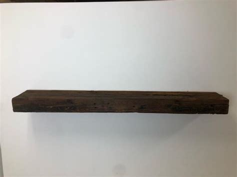 54 Reclaimed Barn Wood Fireplace Mantel Shelf 4x8 Modern Timber Craft