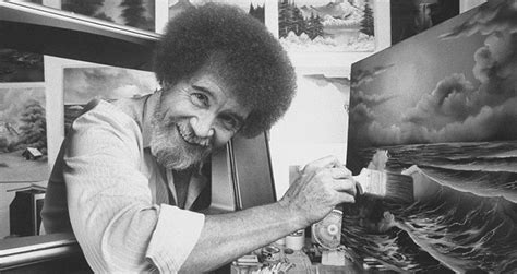 A Biography Of Bob Ross The Man Behind The Happy Little Trees