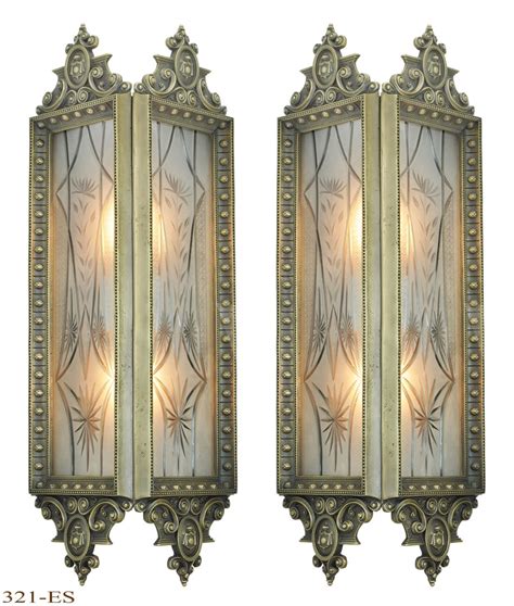 Vintage Hardware And Lighting American Large Theater Wall Sconces 321 Es