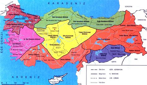 Turkiye Bolgeler Haritasi Tjod