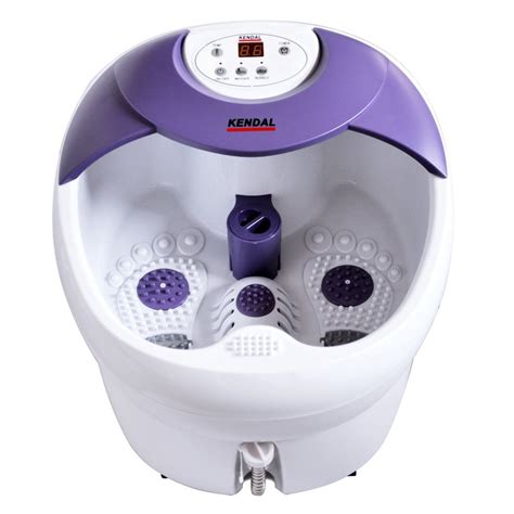 Kendal All In One Foot Spa Bath Massager With Rolling Massage Heat Hf Vibration O2 Bubbles
