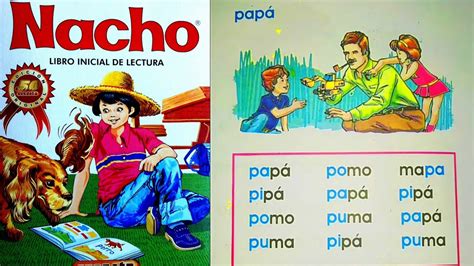 Lección 2 La Lección De Papá Del Libro Nacho Alfabetización Para