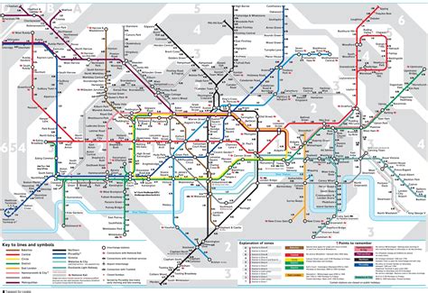 Paris Metro Zones 1 6 Map