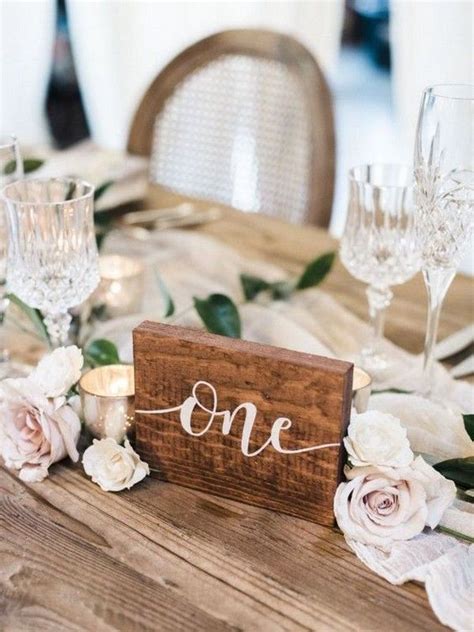 27 Inspiring Wedding Table Number Ideas For 2019 Oh Best Day Ever