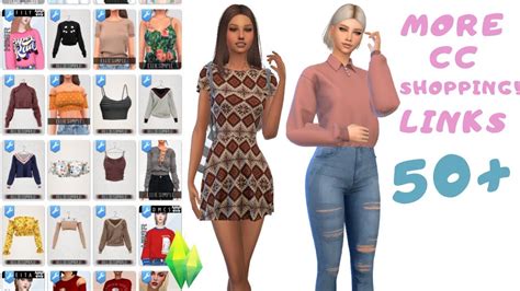 The Sims 4 Cc Shopping Youtube Vrogue