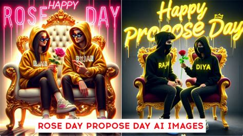 Happy Rose Day Propose Day Ai Photo Editing Prompt 2023 Bing Image