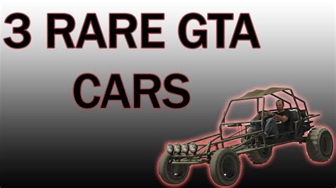 3 Rarespecial Gta 5 Car Locations Gta 5 Online Youtube